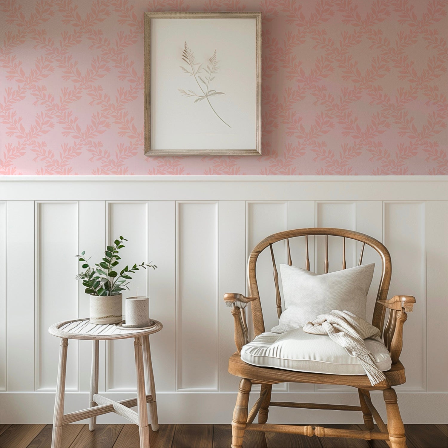 Scandinavian floral vine
