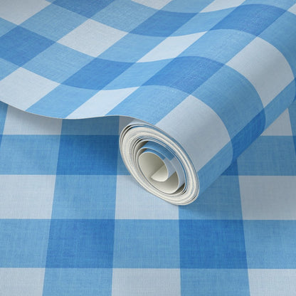 Gingham wallpaper