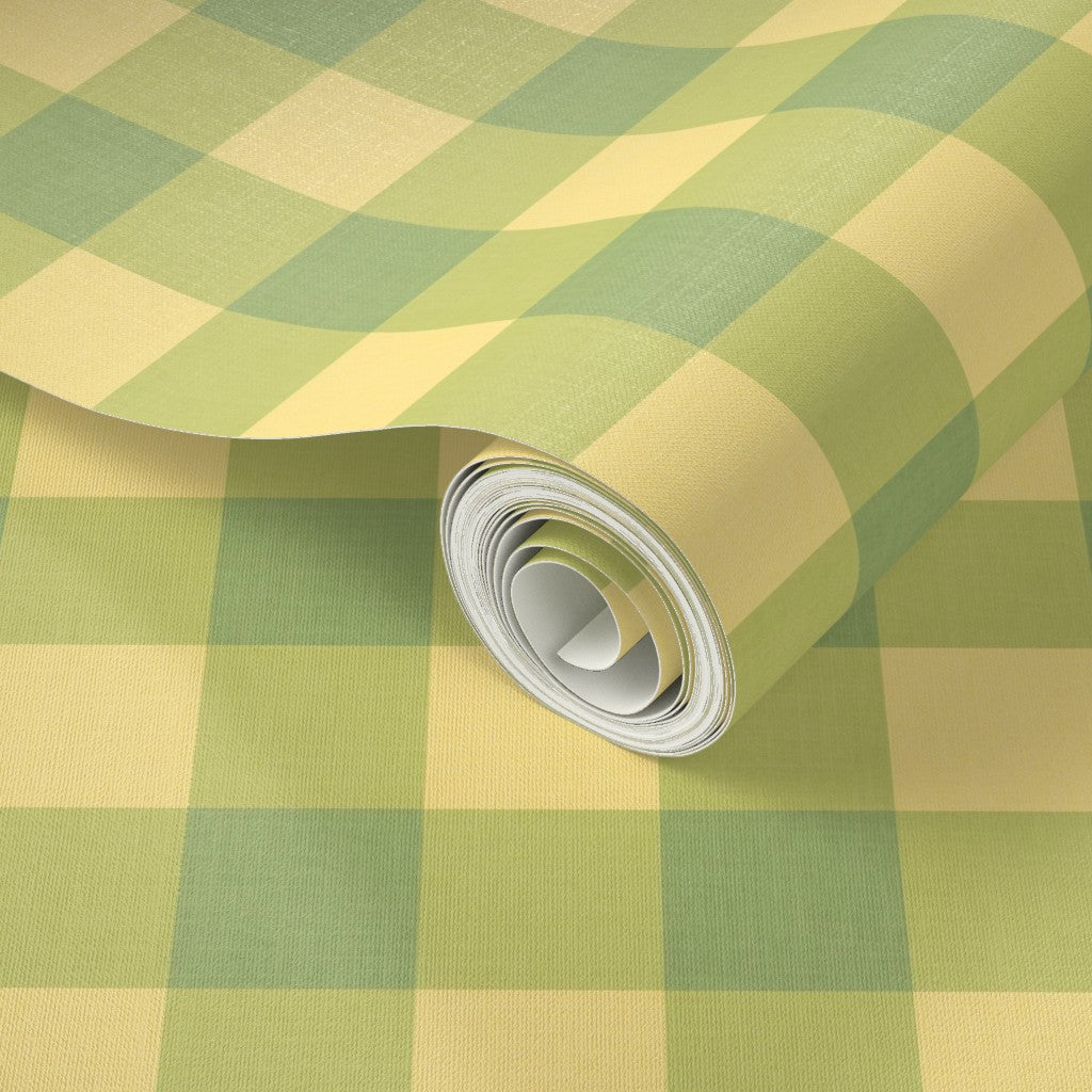 Gingham wallpaper