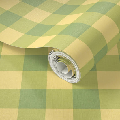 Gingham wallpaper