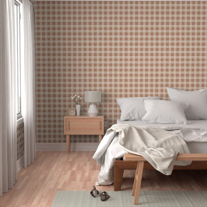 Painterly plaid