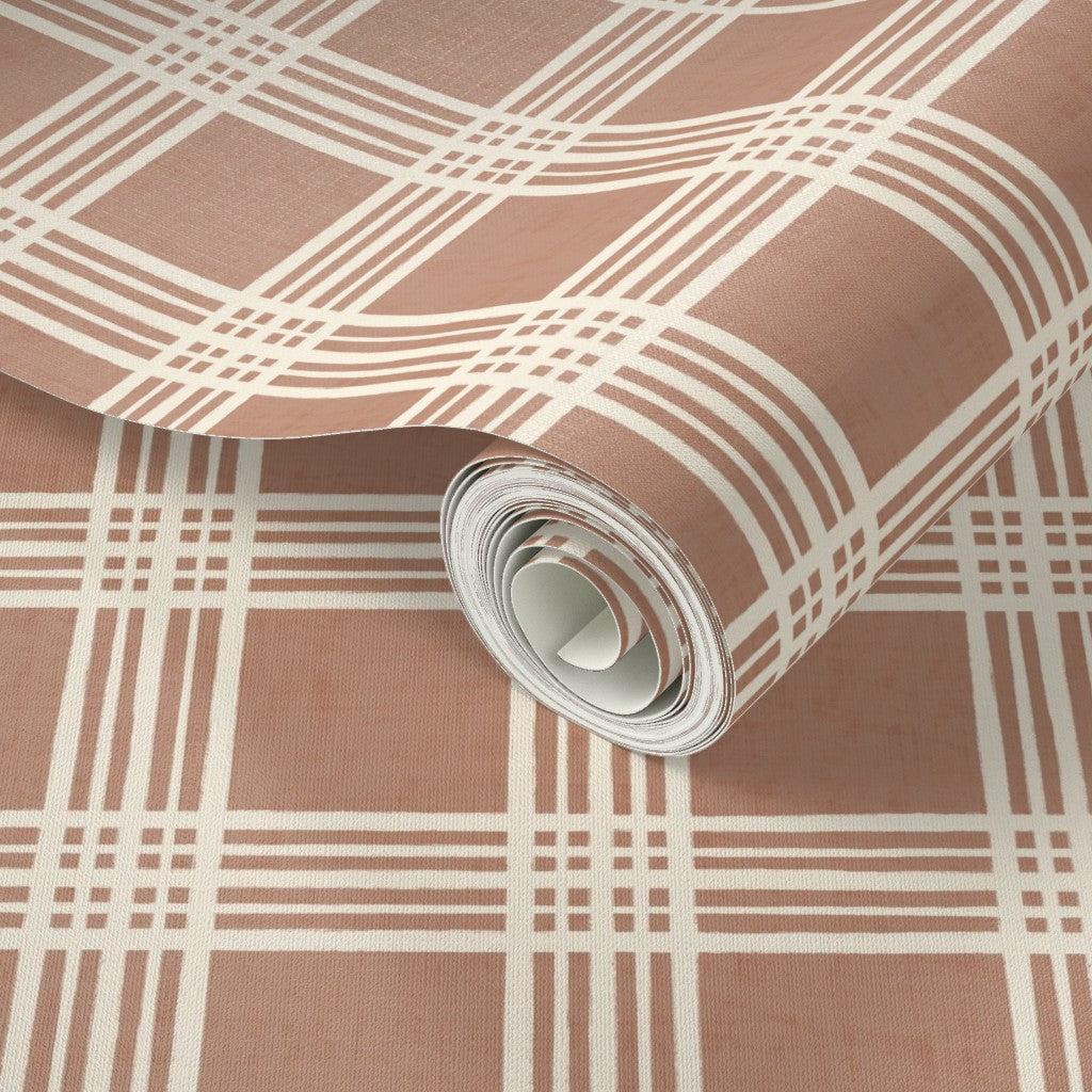 Painterly plaid