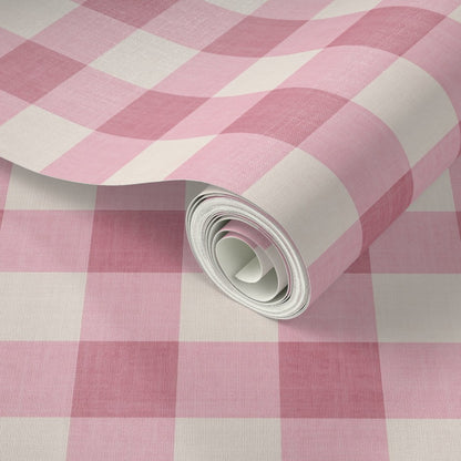 Gingham wallpaper
