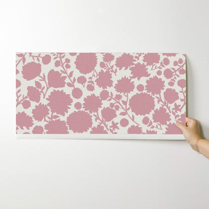Scandinavian Folk Floral Silhouette