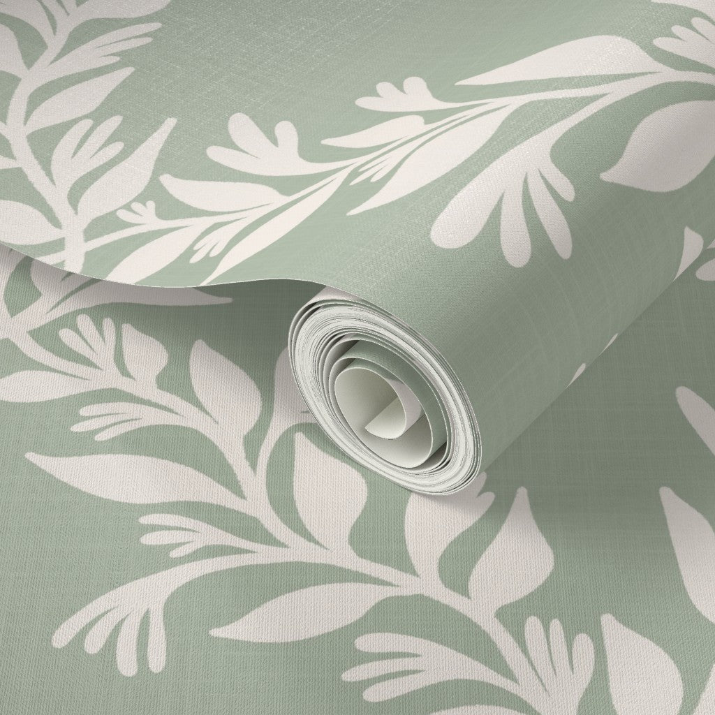Scandinavian floral vine