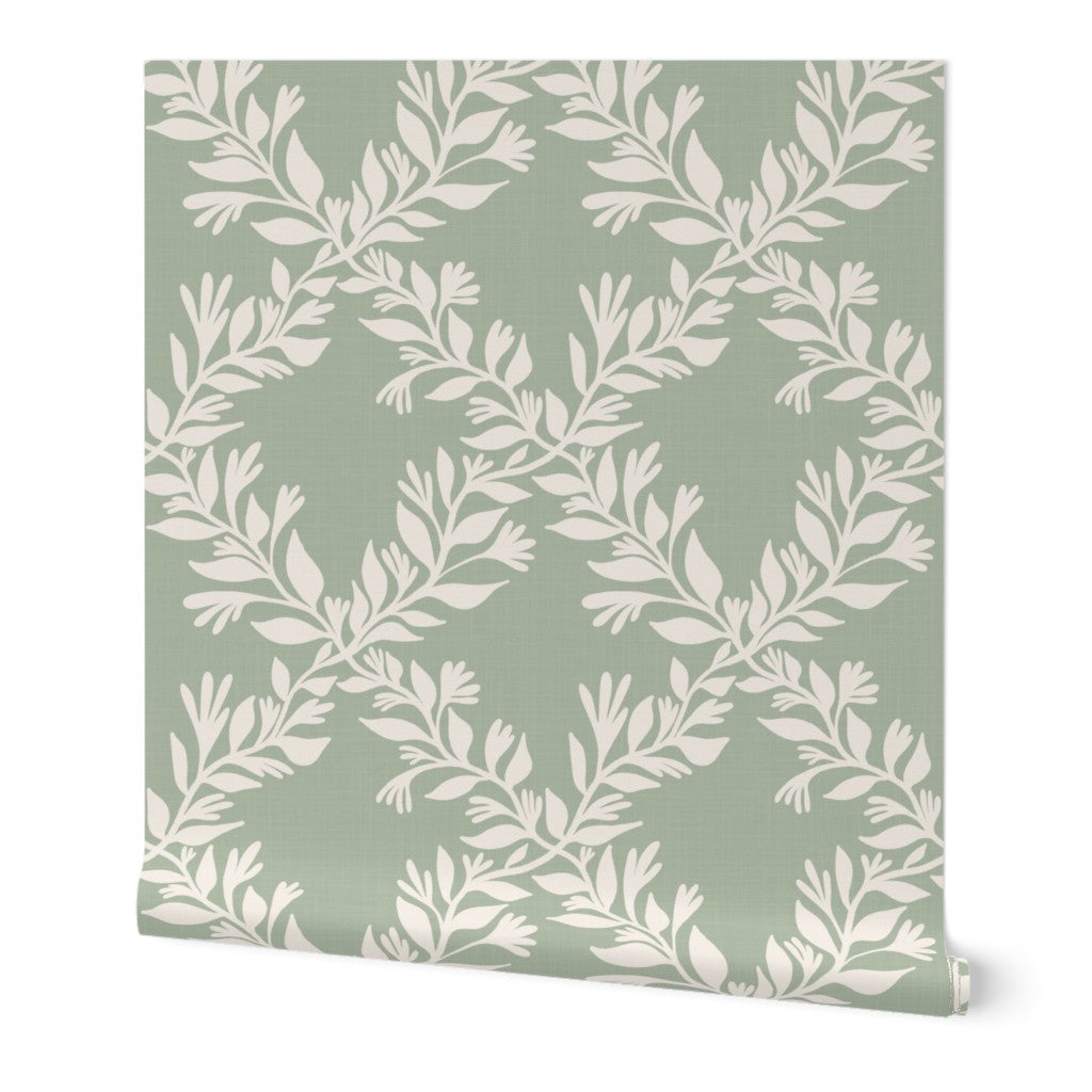 Scandinavian floral vine