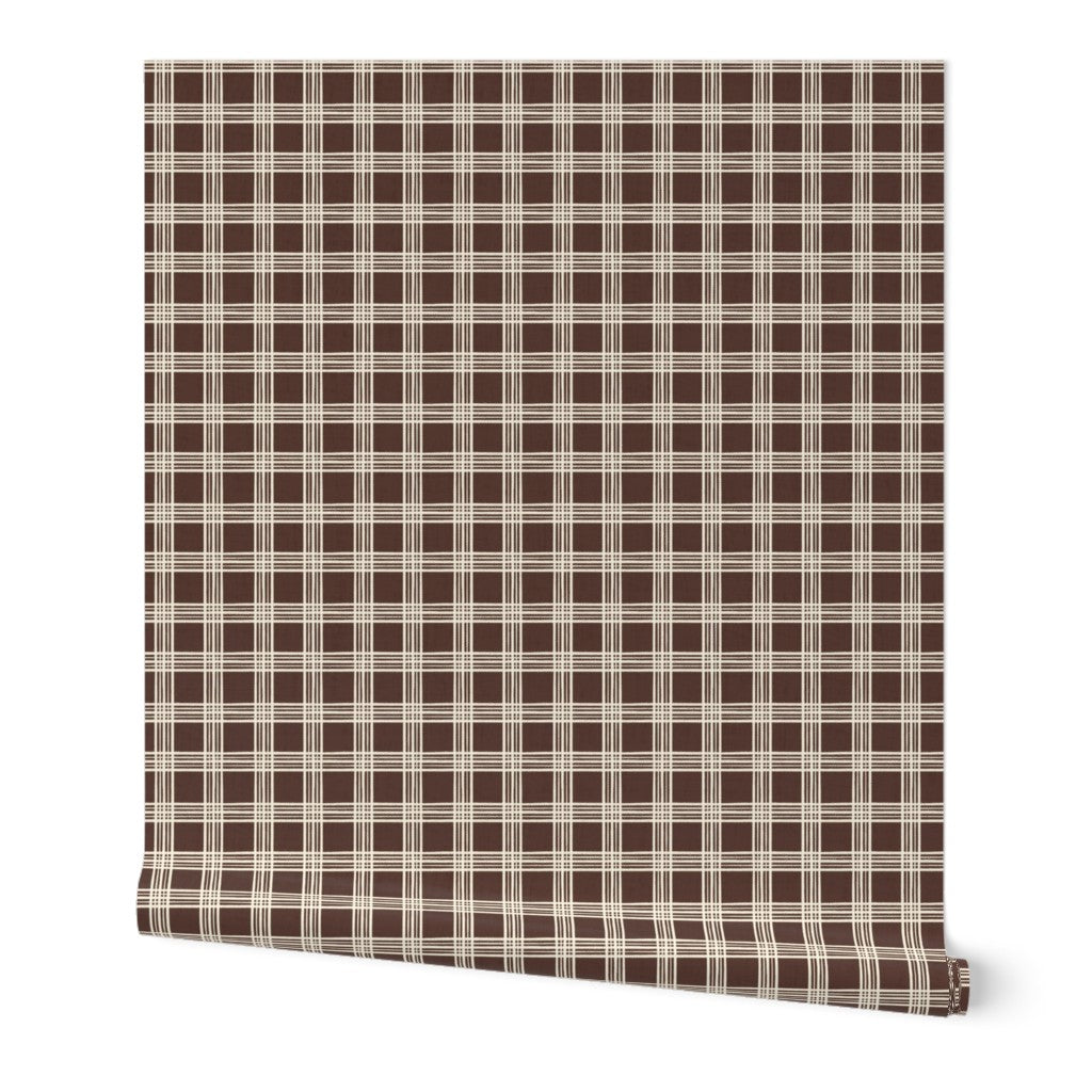 Painterly plaid