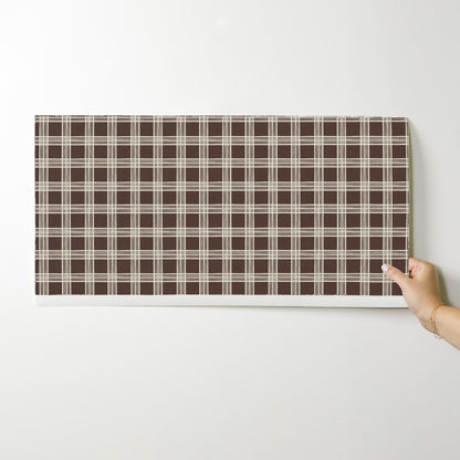 Painterly plaid