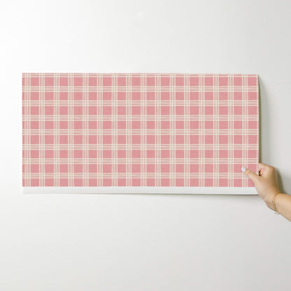 Painterly plaid