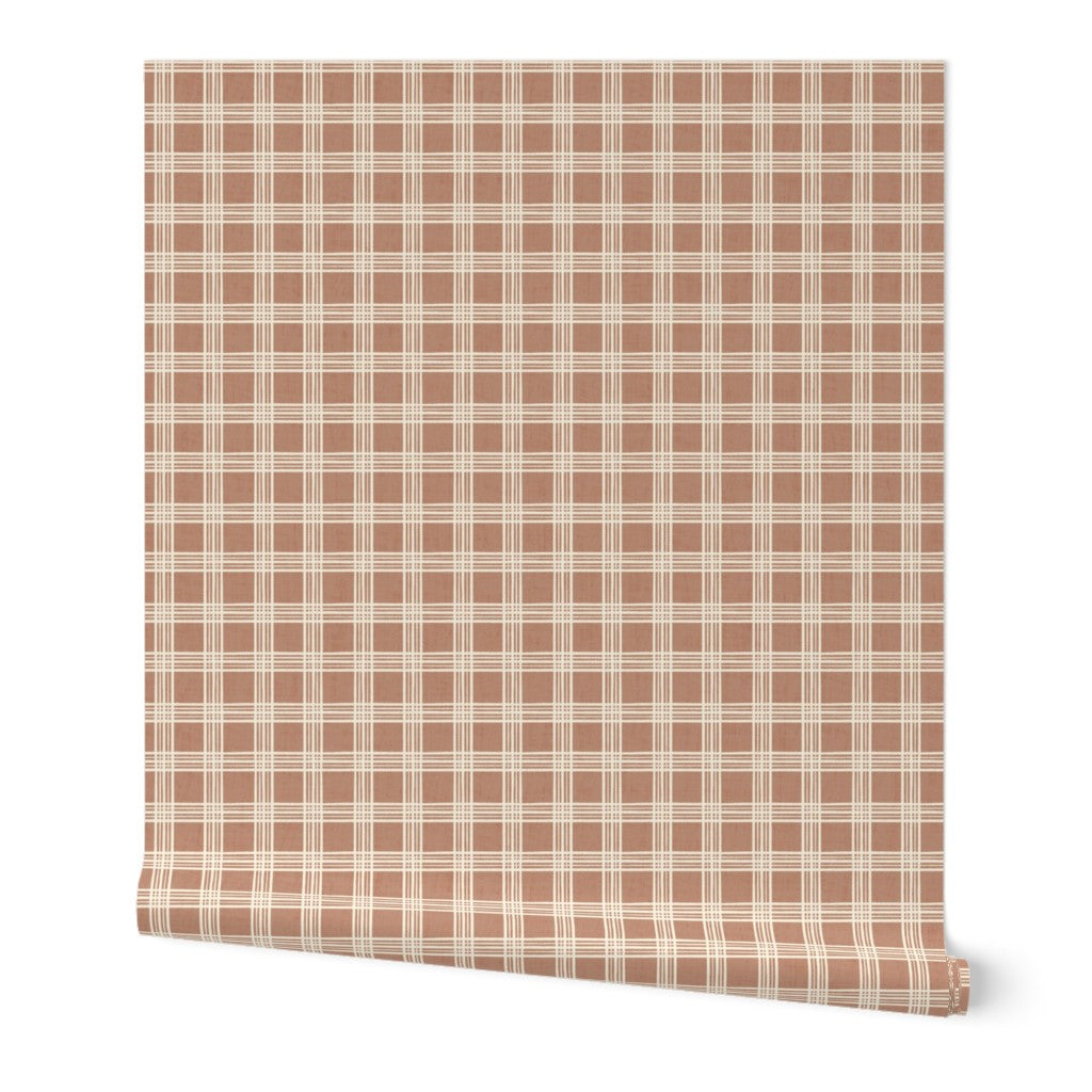 Painterly plaid