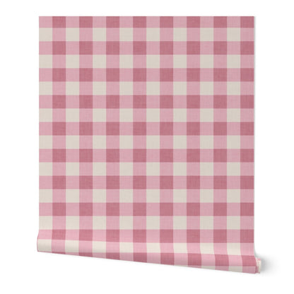 Gingham wallpaper