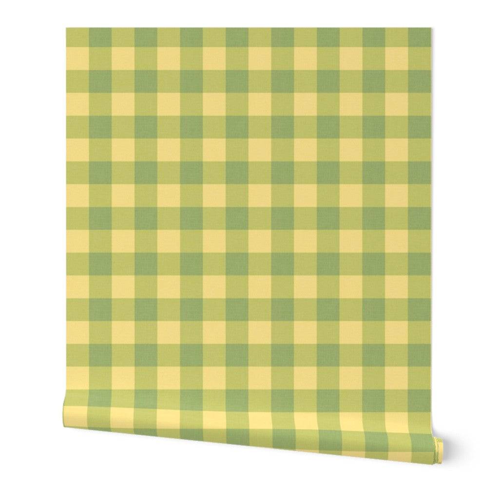 Gingham wallpaper