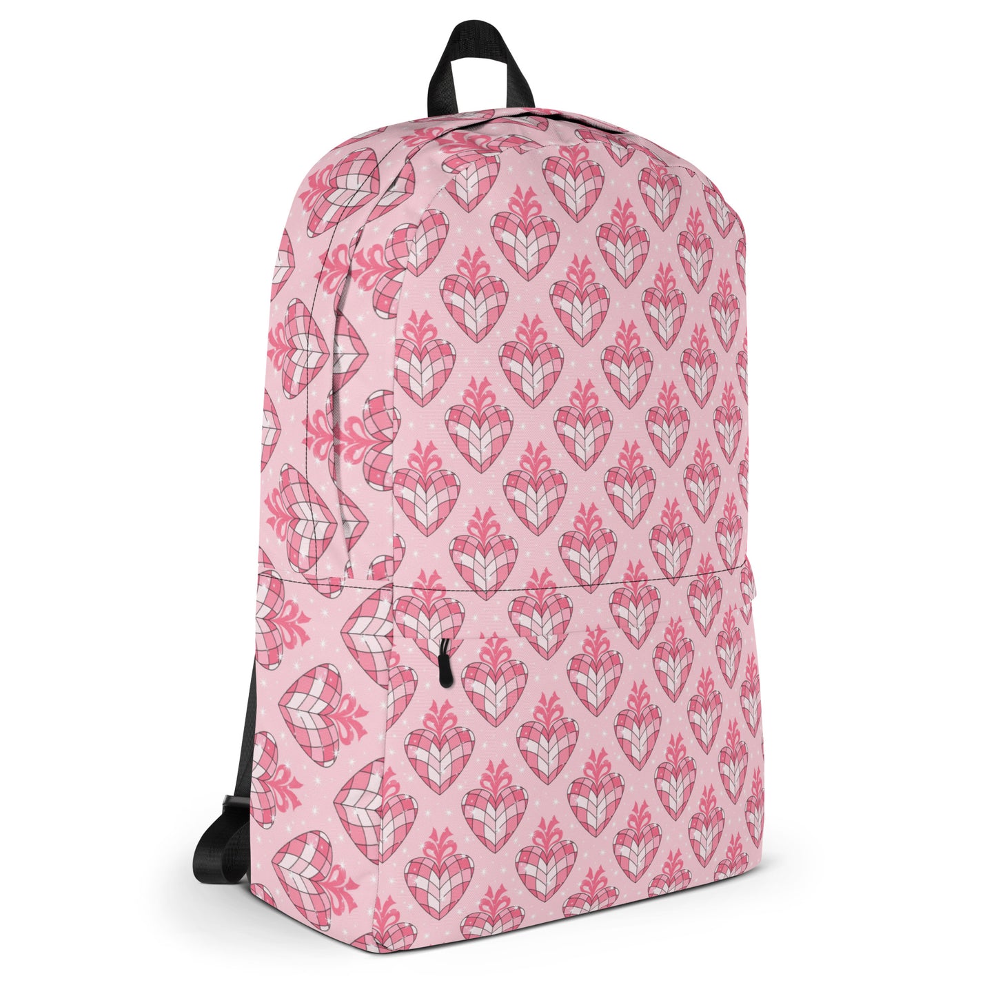 Disco heart - Handmade Backpack