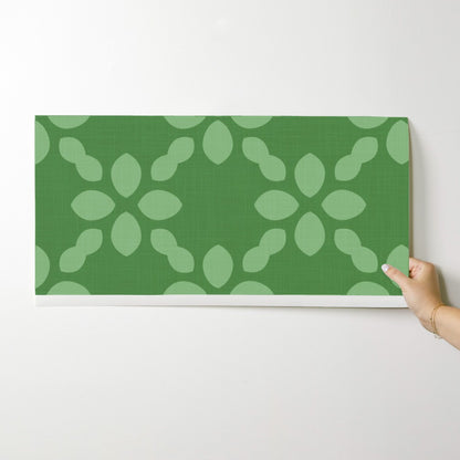 Scandi Retro abstract Floral Tile