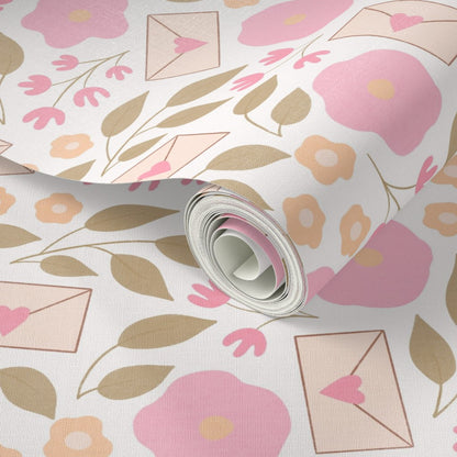 Love letters - Nursery wallpaper