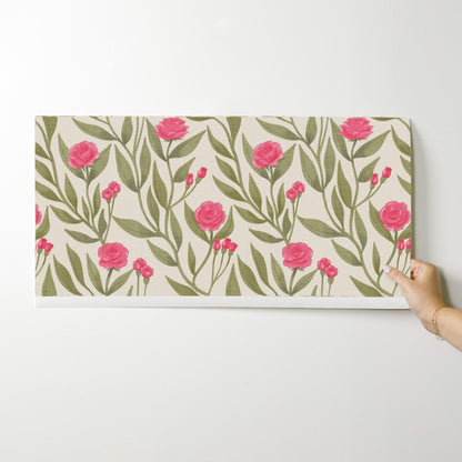 Blush rose chintz