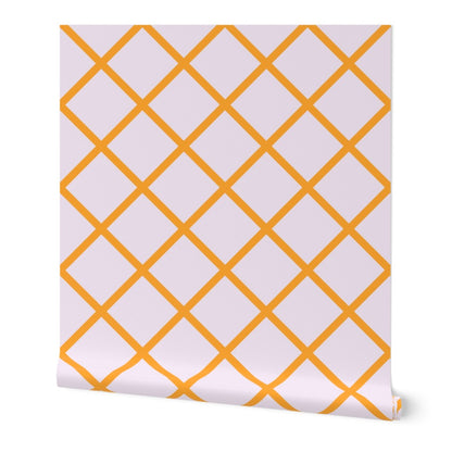 Diamonshaped trellis